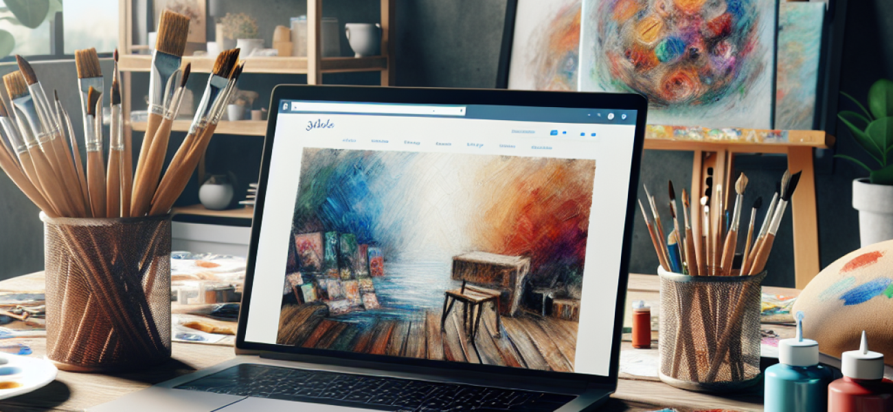 creer site internet Artiste peintre